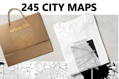 245 City Maps
