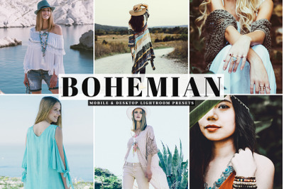 Bohemian Mobile &amp; Desktop Lightroom Presets