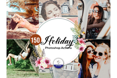 150 Holiday Photoshop Actions Vol2