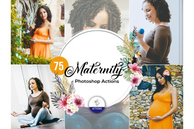 75 Maternity Photoshop Actions