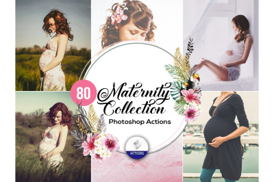 80 Maternity Photoshop Actions