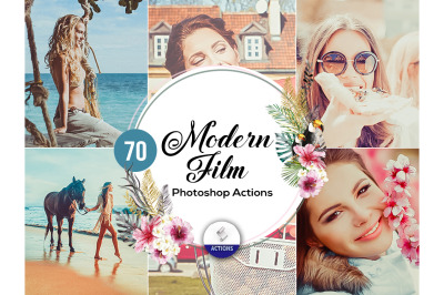 70 Modern Film Photoshop Actions