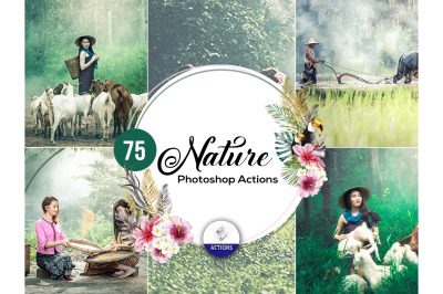 75 Nature Photoshop Actions