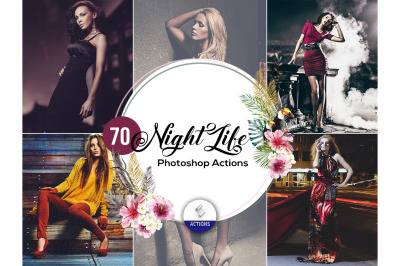 70 Night Life Photoshop Actions