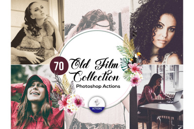 70 Old Film Photoshop Actions Vol2