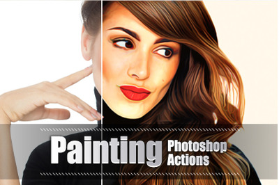 22 Painting Photoshop Actions