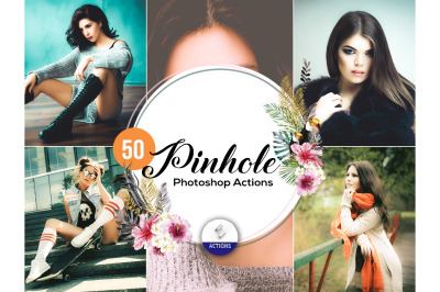 50 Pinhole Photoshop Actions