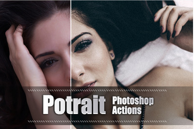 70 Potrait Photoshop Actions