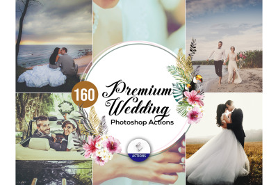 160 Premium Wedding Photoshop Actions