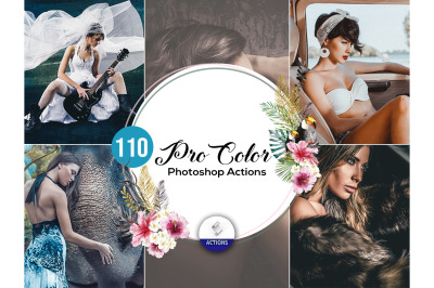 110 Pro Color Photoshop Actions