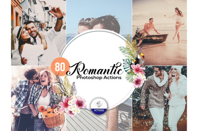 80 Romantic Photoshop Actions