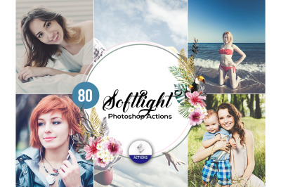 80 SoftLight Photoshop Actions