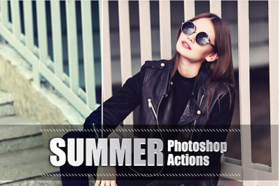 170 Summer Photoshop Actions