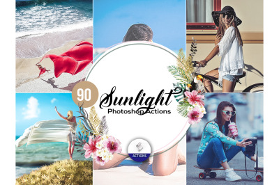 90 Sunlight Photoshop Actions