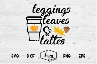 Leggings Leaves &amp; Lattes