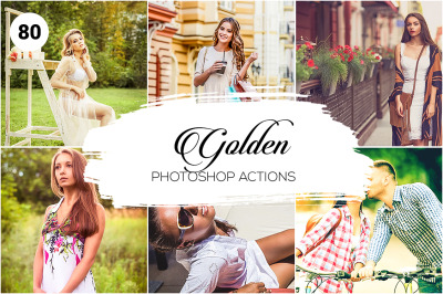 80 Golden Photoshop Actions