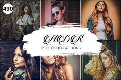 430 HDR Photoshop Actions