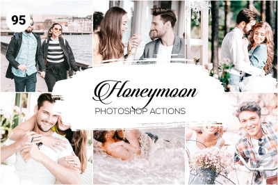 95 Honeymoon Photoshop Actions