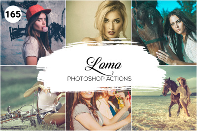 165 Lomo Photoshop Actions