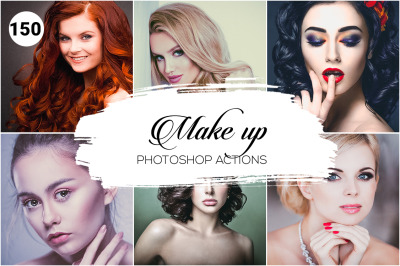 150 Make Up Photoshop Actions