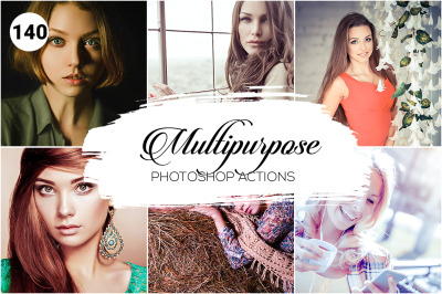 40 Multipurpose Photoshop Actions