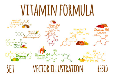 Vitamin complex with Formula.