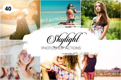 40 SkyLight Photoshop Actions