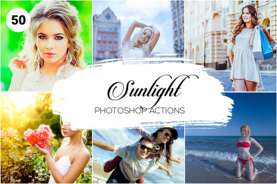 50 Sunlight Photoshop Actions