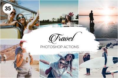 35 Travel Photoshop Actions