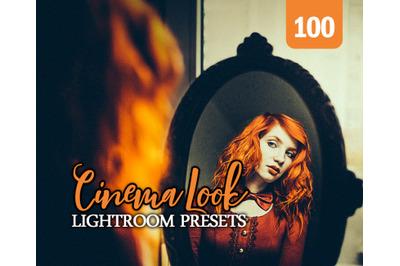 100 Cinema Look Lightroom Presets for Photographer, Designer, Photogra