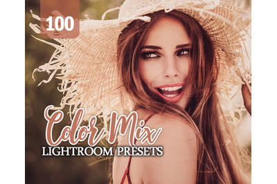 100 Color Mix Lightroom Presets for Photographer, Designer, Photograph