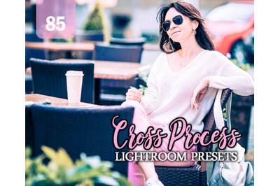 85 Cross Process Lightroom Presets for Photographer, Designer, Photogr