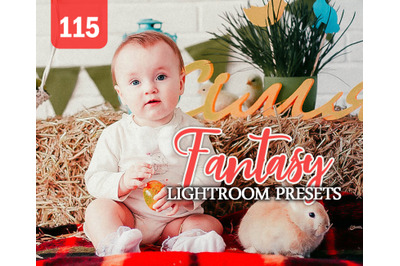 115 Fantasy Lightroom Presets for Photographer, Designer, Photography.