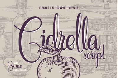 Cidrella script &amp;amp;amp; graphics