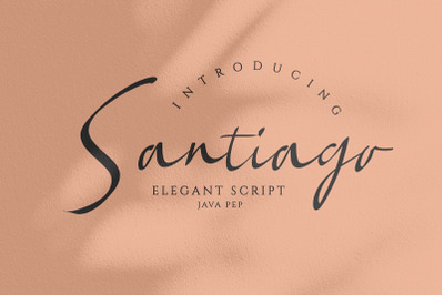 Santiago - Elegant Font
