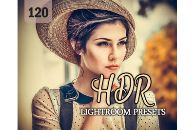 120 HDR Lightroom Presets for Photographer, Designer, Photography.etc