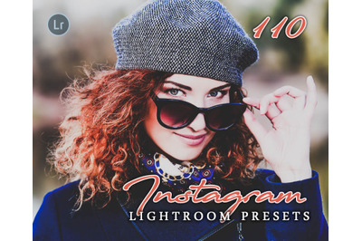 110 Instagram Lightroom Presets for Photographer, Designer, Photograph