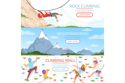 Mountain climbing pictures. Rope carabiner helmet rockie hills people