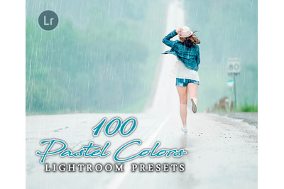 100 Pastel Colors Lightroom Presets for Photographer, Designer, Photog