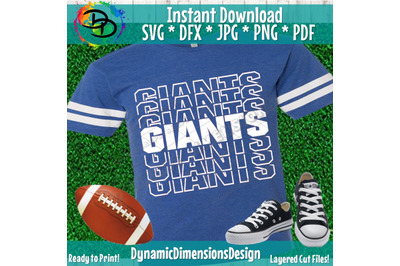 Giants svg&2C; Giants team svg&2C; Football team svg&2C; Football fan svg&2C; Spor