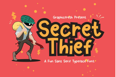 Secret Thief - A Cute Sans Font
