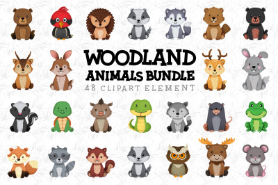 Woodland animal Bundle