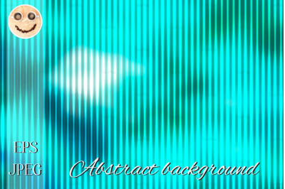Turquoise green abstract with light lines blurred background