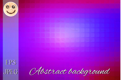 Pink purple blue abstract rounded mosaic background