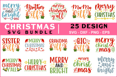 Christmas Svg Bundle Vol- 01