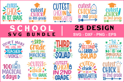 School Svg Bundle Vol -01