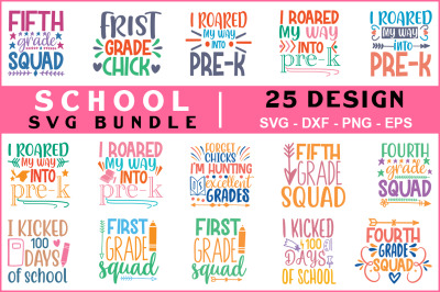 School Svg Bundle Vol -02