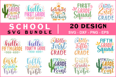 School Svg Bundle Vol -05