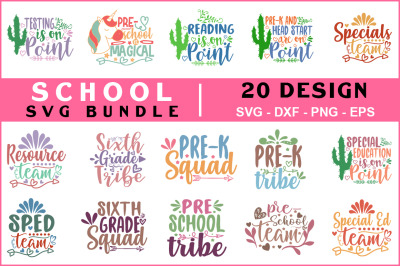 School Svg Bundle Vol -07