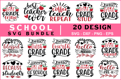 School Svg Bundle Vol - 08